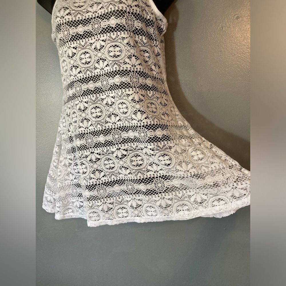 West Loop white lace dress/coverup - Picture 4 of 5